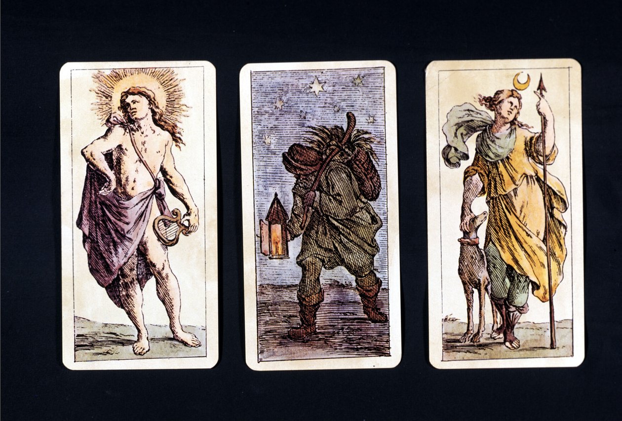 De tarotkaarten van G. B. Mitelli door Giuseppe Maria Mitelli