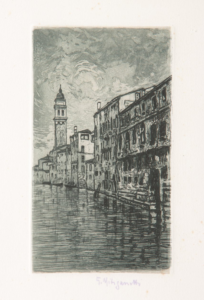 Venetië door Giuseppe Miti Zanetti