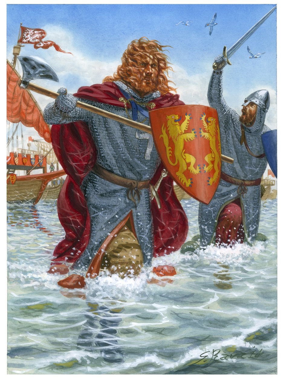 Derde Kruistocht: Richard I van Engeland, bekend als Leeuwenhart (1157-1199) bestormt Saint Jean d