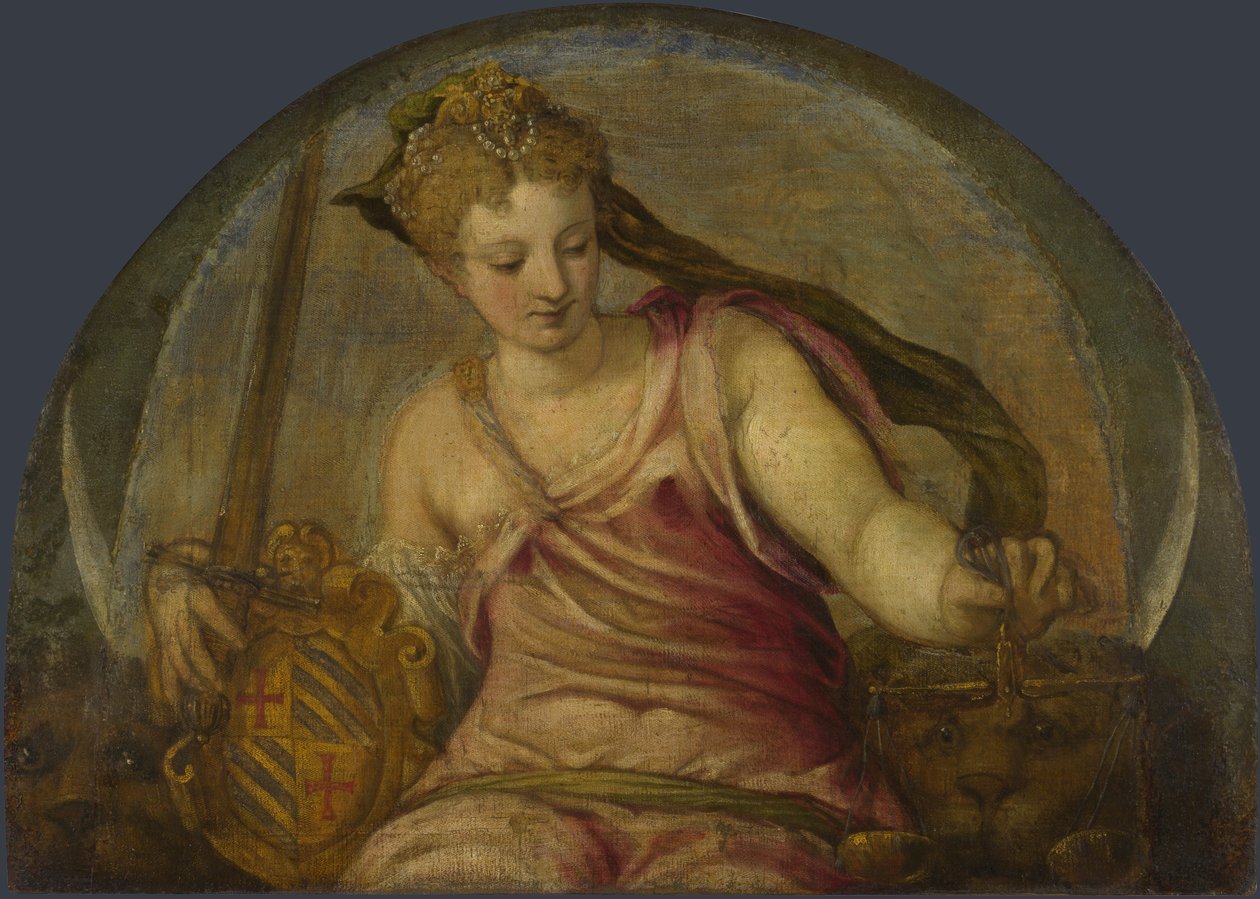 Gerechtigheid door Giuseppe Salviati