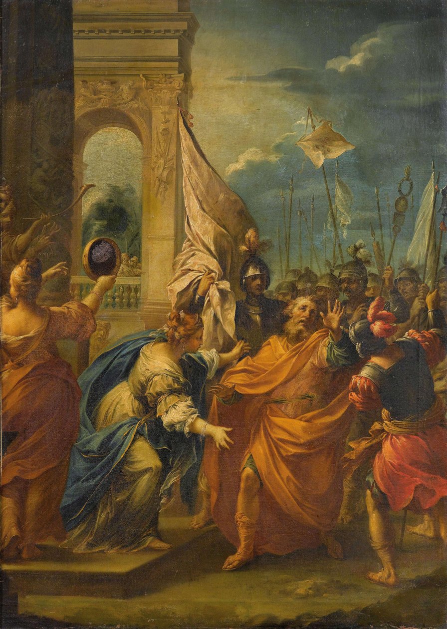 De Terugkeer van Jefta door Giuseppe Varotti
