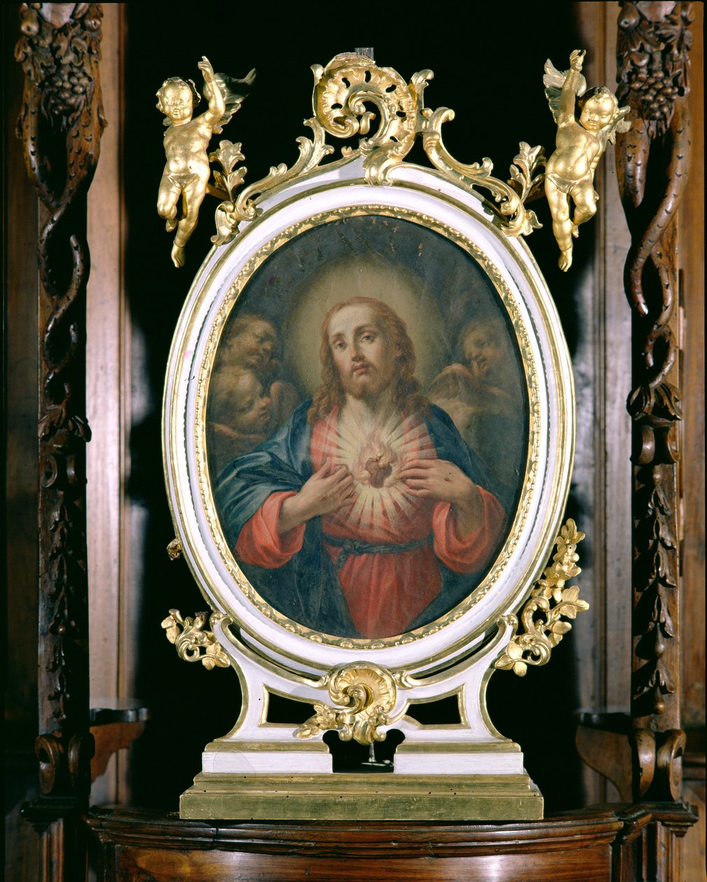 Het Heilig Hart van Christus, uit de Kapel van de Kostschool, 1766 door Giuseppe Varotti