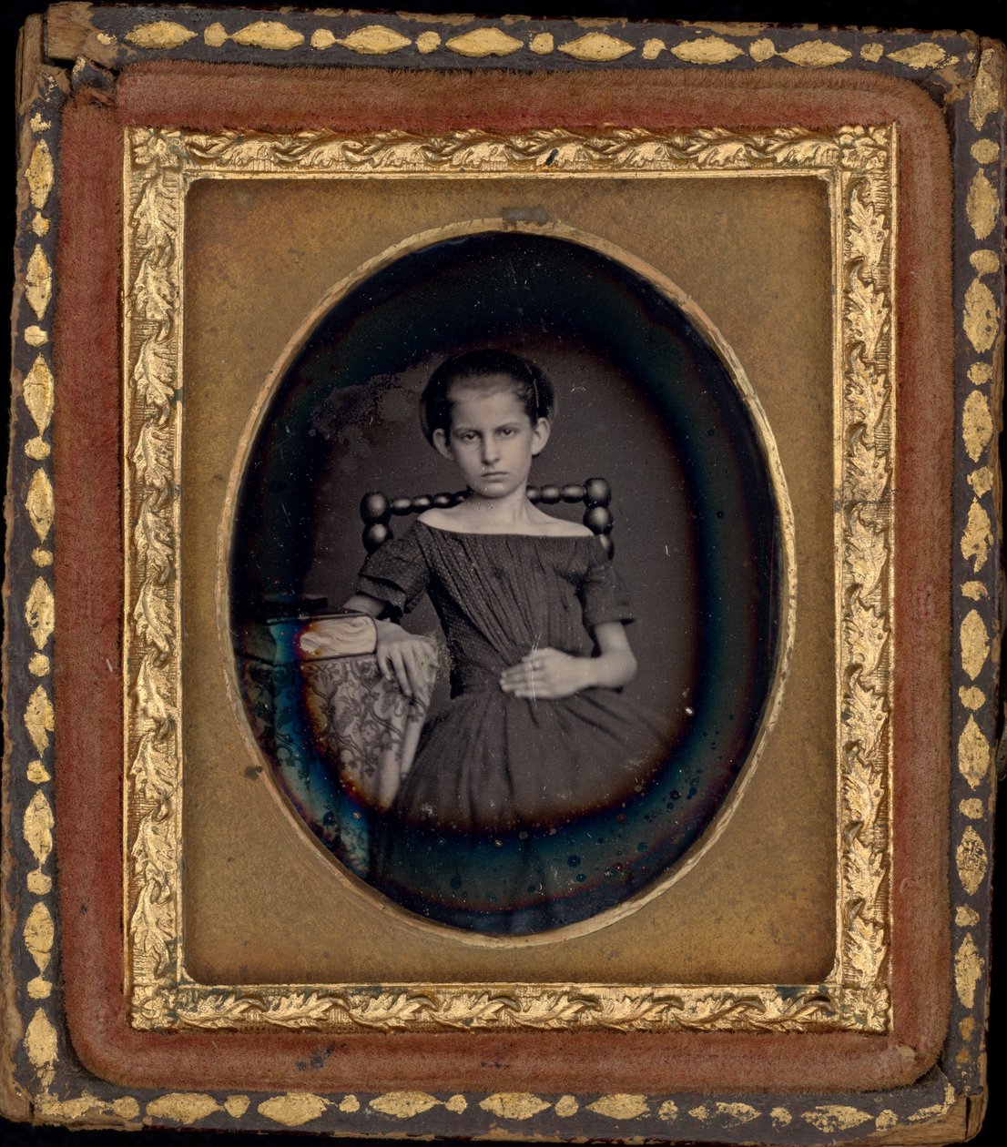 Portret van een meisje,c. 1850 (foto) door Glenalvin J. Goodridge