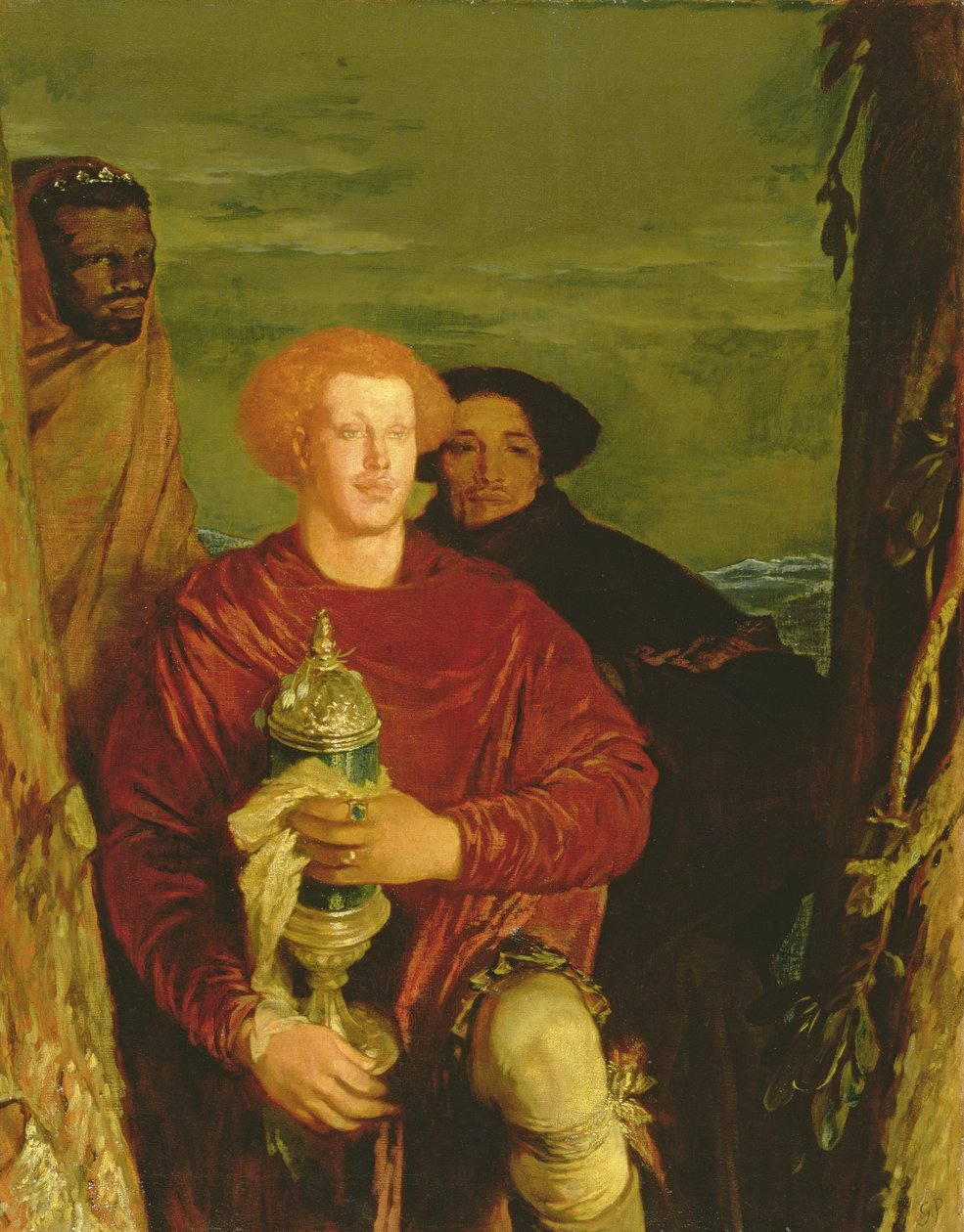 Aanbidding van de Drie Koningen, 1918 door Glyn Warren Philpot