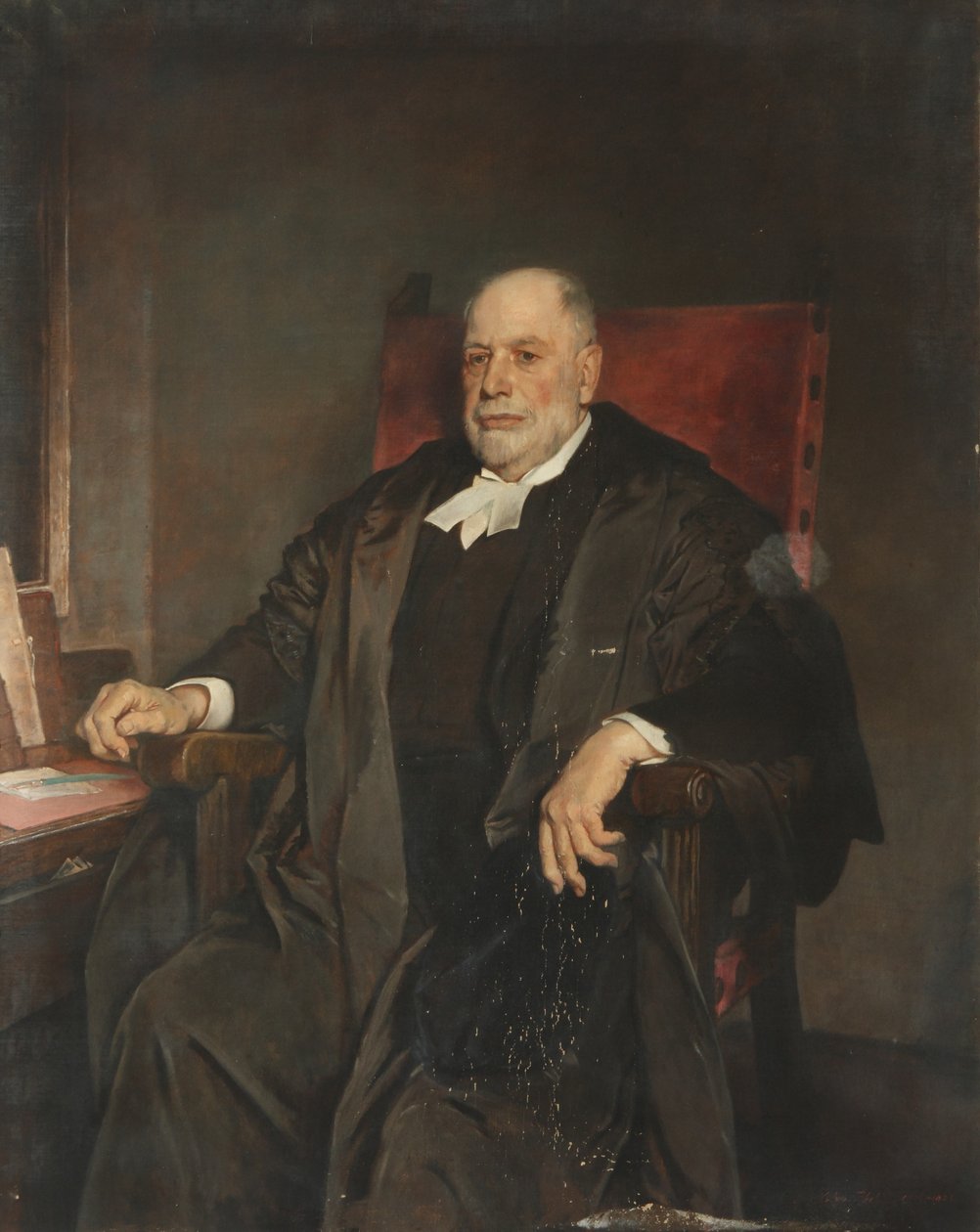 Sir Thomas Herbert Warren, President van Magdalen College door Glyn Warren Philpot