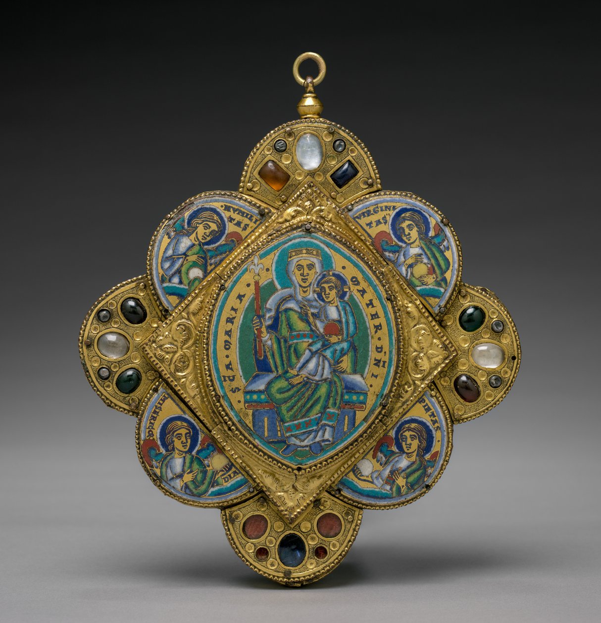 Hanger met de Maagd en Kind, ca. 1160-1170 door Godefroid de Huy