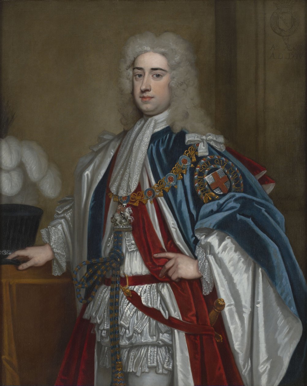 Portret van Lionel Sackville, 1e hertog van Dorset (1688-1765) door Godfrey Kneller