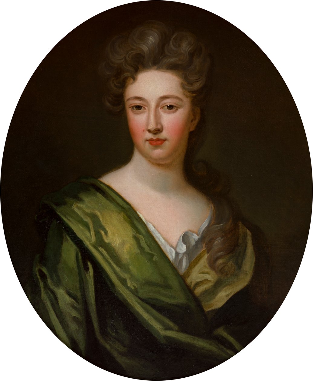 Portret van Lady Diana Feilding door Godfrey (studio of) Kneller