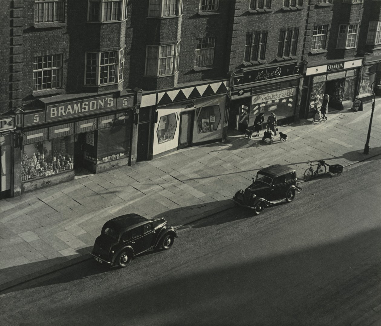 Straatscène in Londen door Godfrey Macdominic