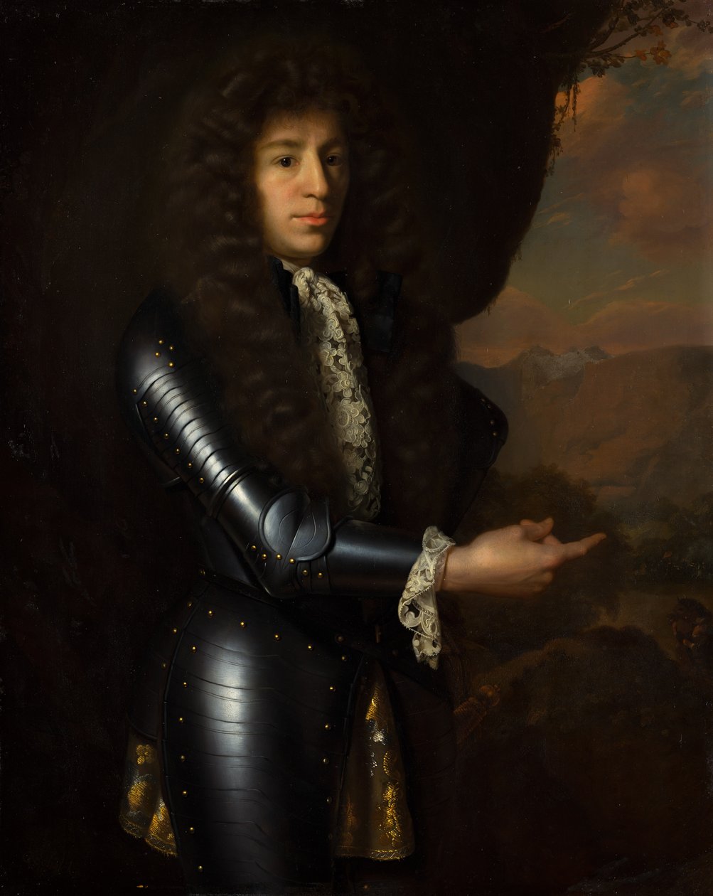 Portret van Diederick Hoeufft (1648-1719) door Godfried Schalcken