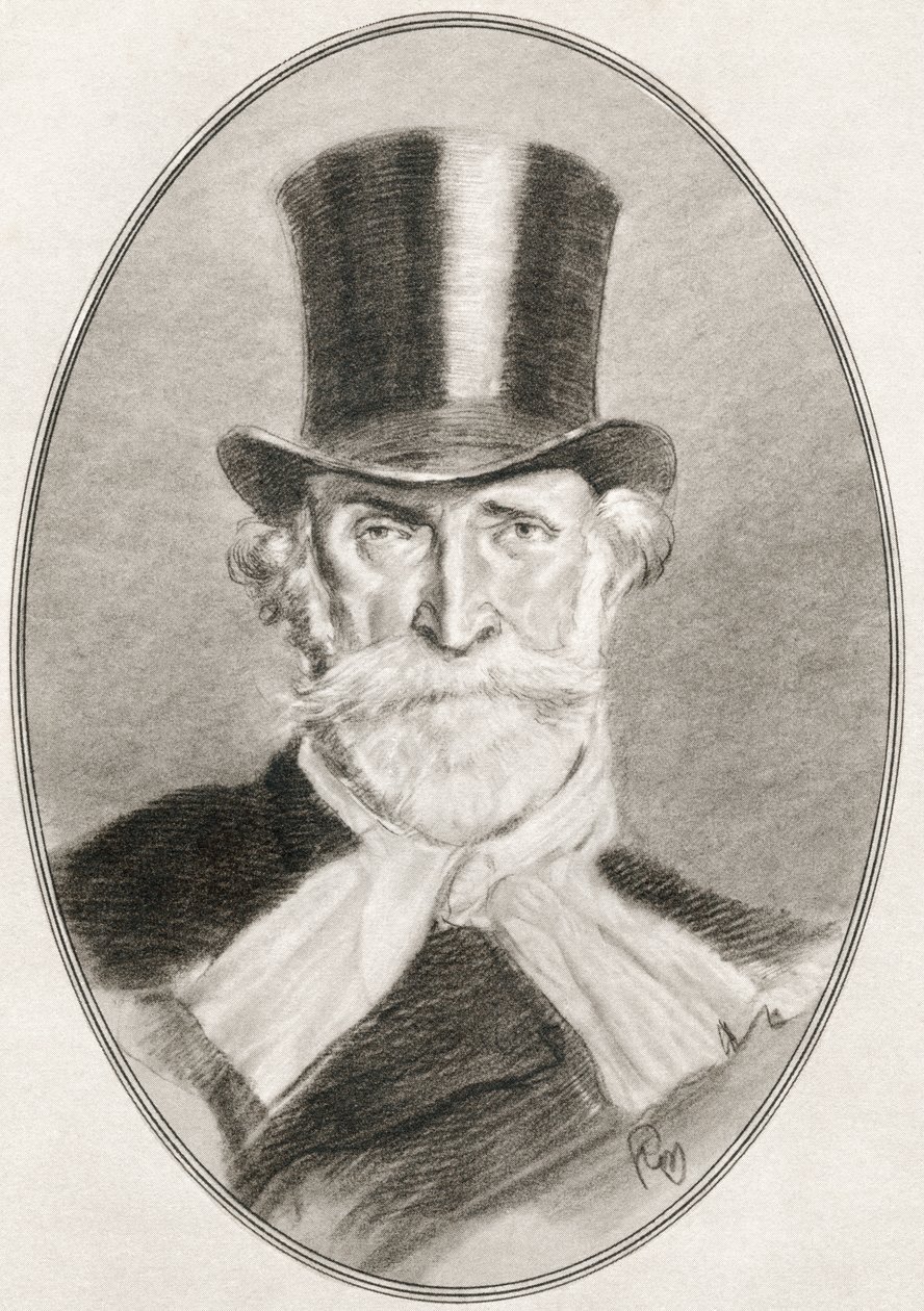 Giuseppe Fortunino Francesco Verdi, uit Levensbiografieën van grote componisten door Gordon Ross