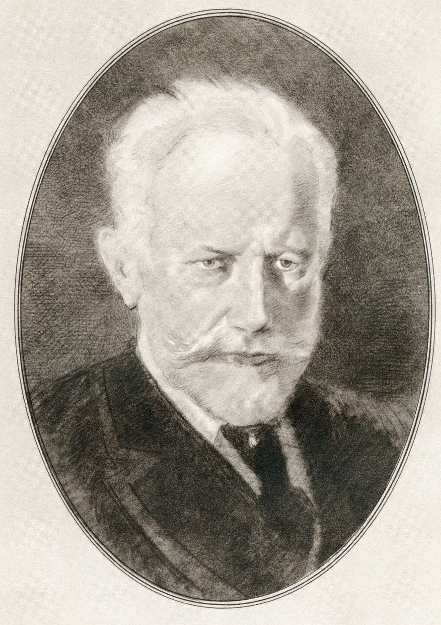 Pyotr Ilyich Tchaikovsky, uit Living Biographies of Great Composers door Gordon Ross