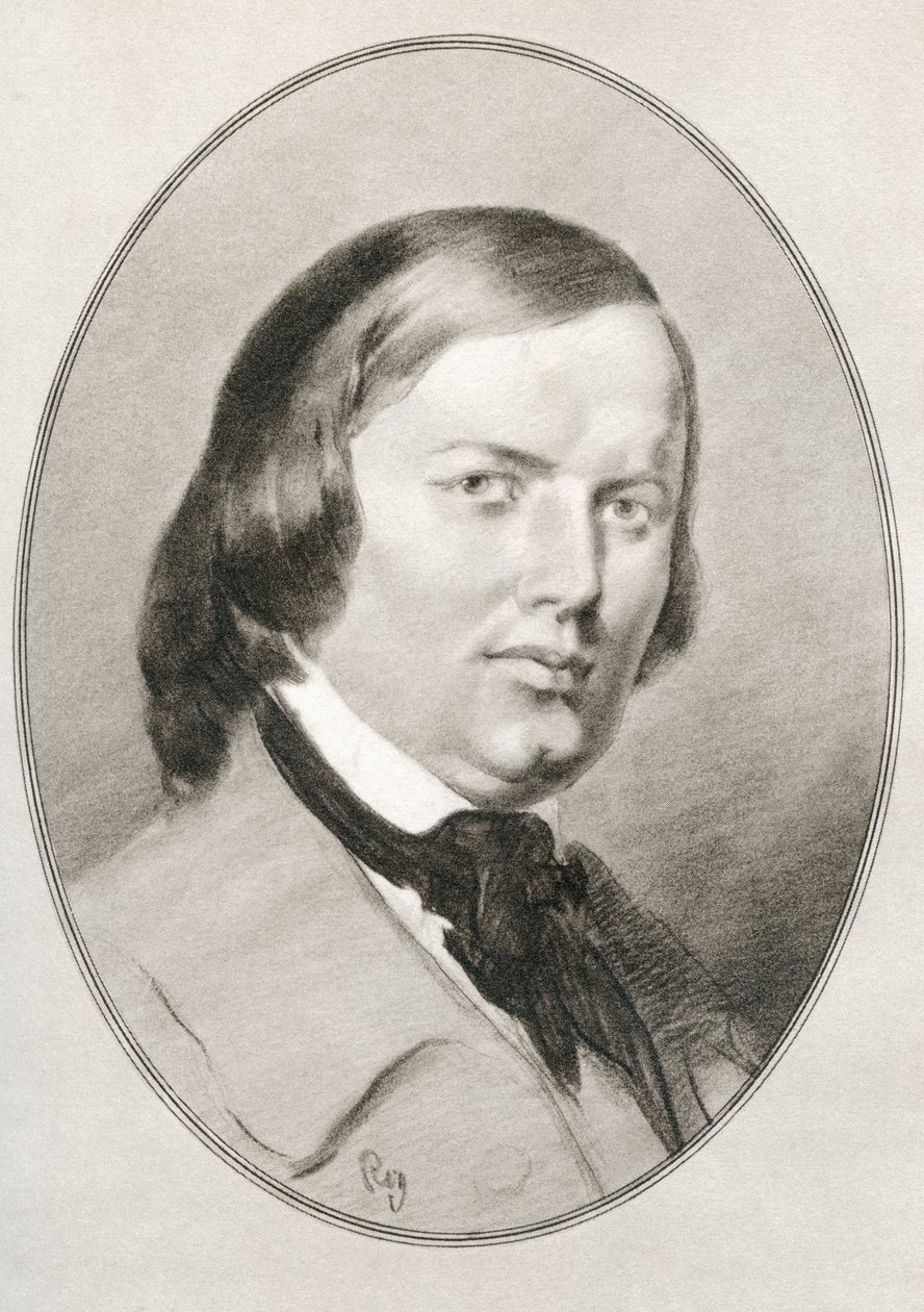 Robert Schumann, uit Levensbiografieën van grote componisten door Gordon Ross