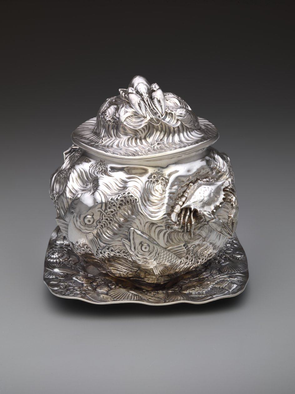 Oestertureen met Standaard door Gorham Manufacturing Company