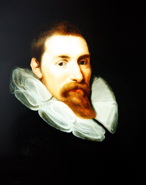 Een Portret van een Heer door Gortzius (style of) Geldorp