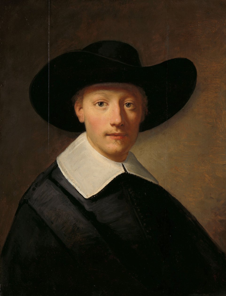 Portret van een man door Govaert Flinck