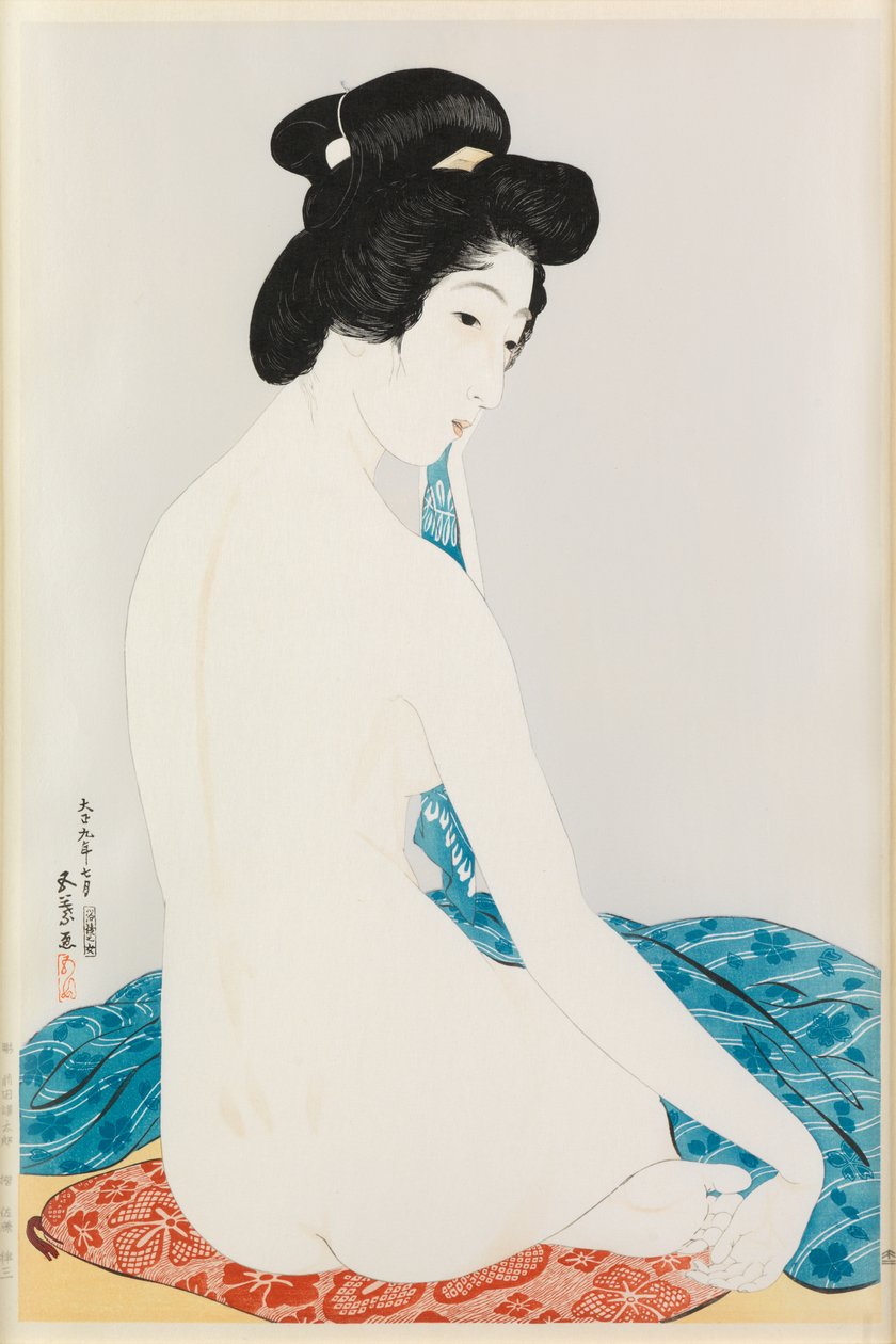 Schoonheid na het Bad door Goyo Hashiguchi