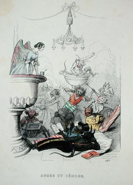 Engelen en Demonen, illustratie uit 