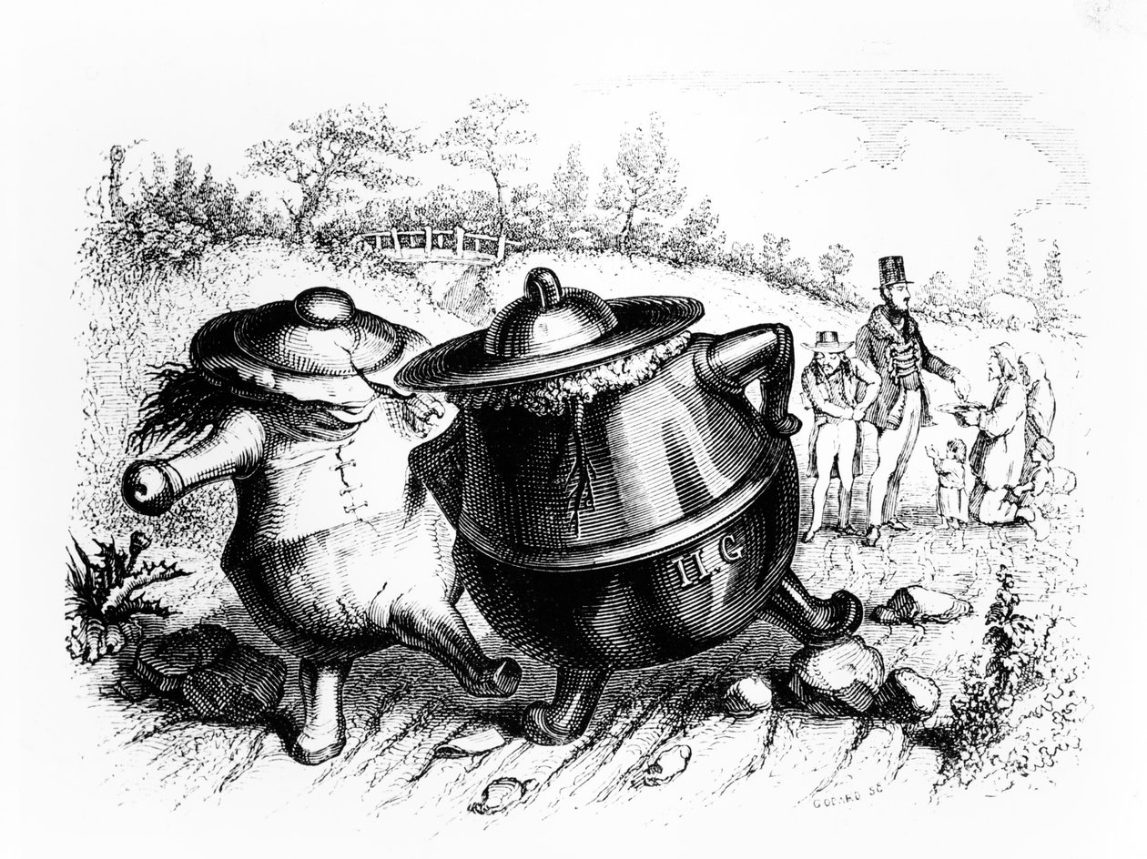 De Twee Potten, illustratie voor 