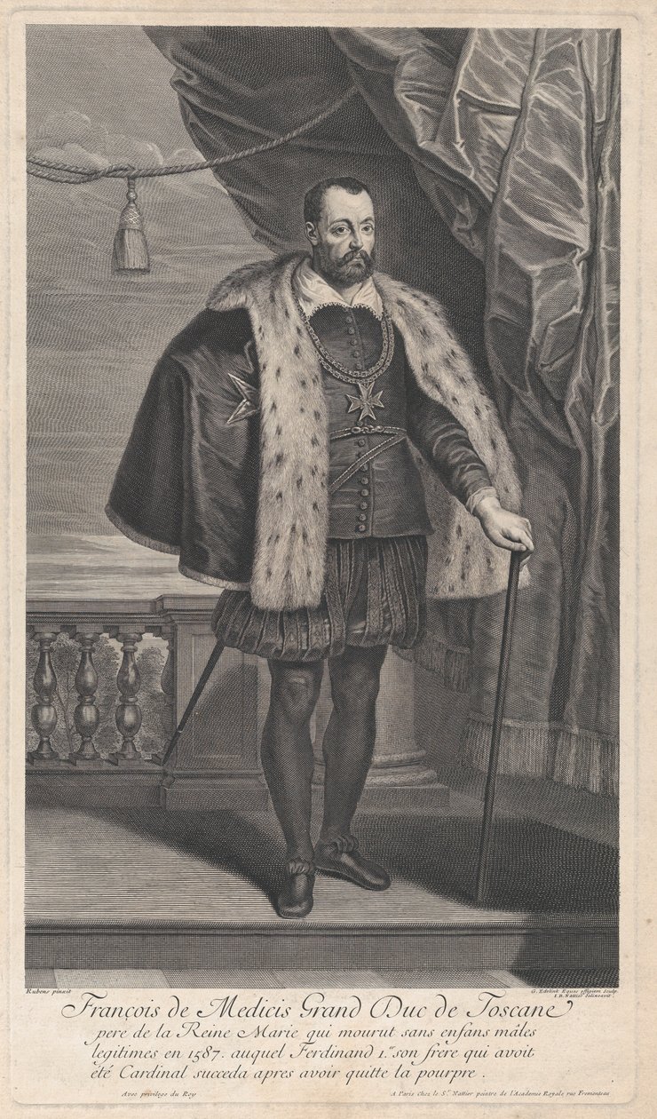 Portret van Francesco I de