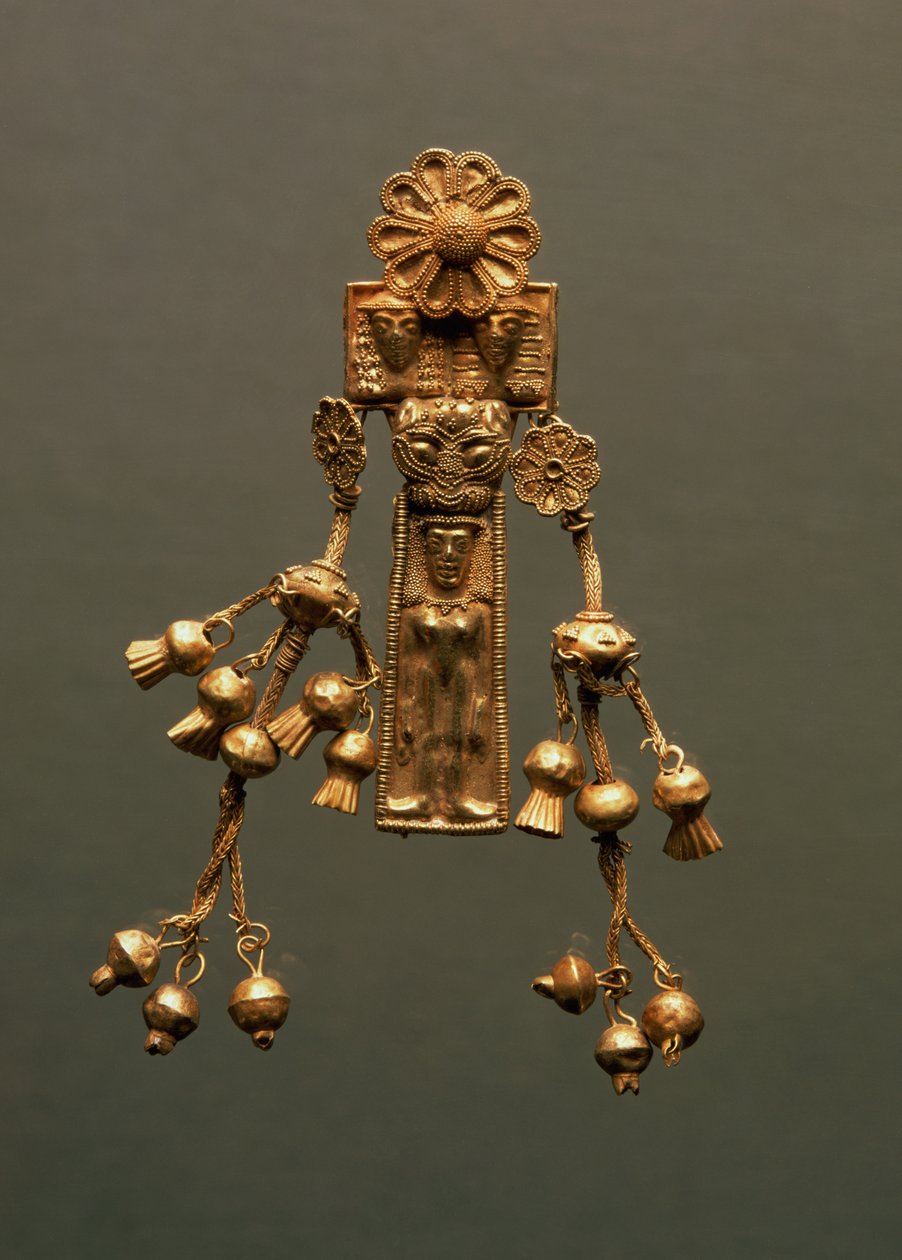 Hanger, uit de necropolis van Camiros door Greek