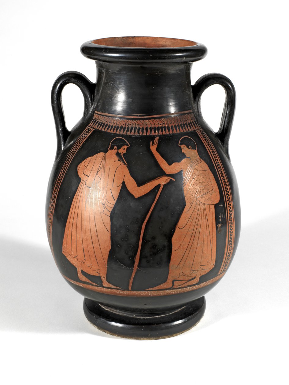 Roodfiguur Pelike door Greek