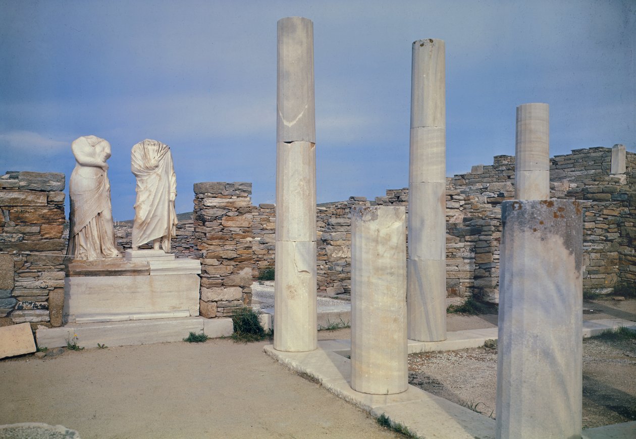 Uitzicht op het huis van Cleopatra door Greek