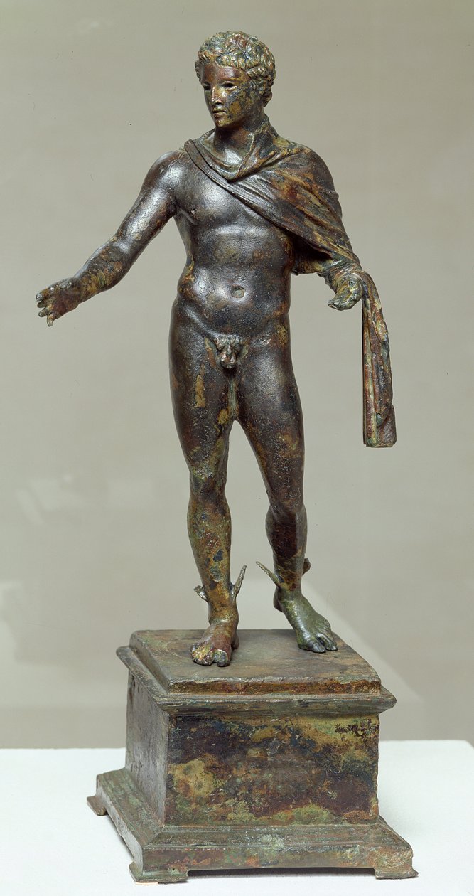 Hermes, gevonden tijdens de onderwateropgravingen bij Mahdia, ca. 100 v.Chr. door Greek