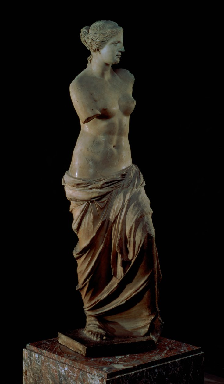 Venus de Milo, Grieks, Hellenistische periode, c.100 v.Chr. door Greek