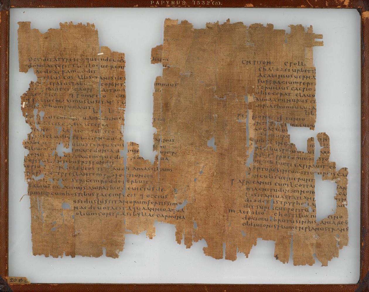 Papyrus 1532 (5), Epitome van Livy, 3e-4e eeuw door Greek School