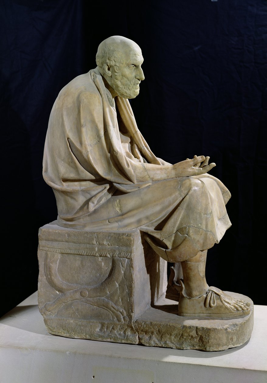 Standbeeld van Chrysippus door Greek School