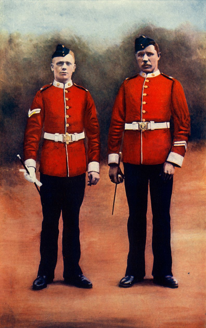 Het 2e Northampton Regiment, 1901 door Gregory and Co