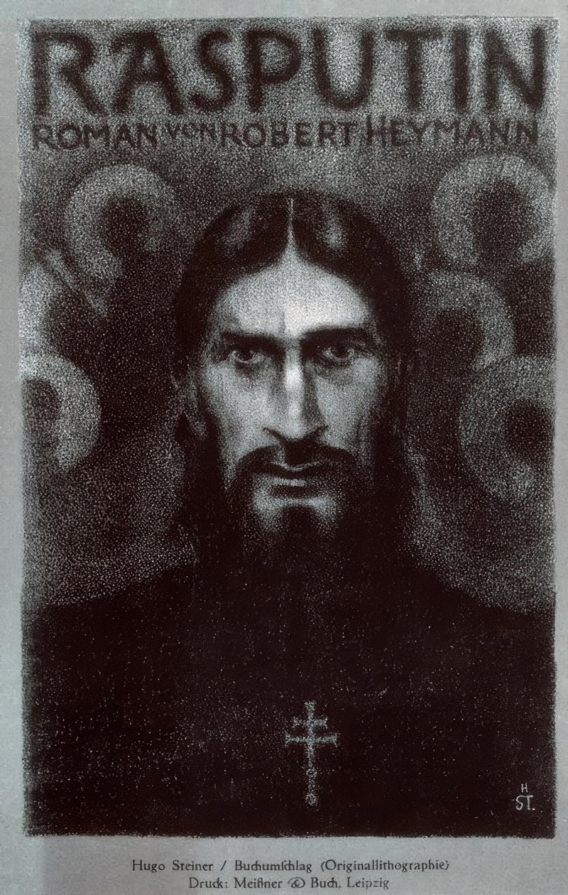Raspoetin / Boekomslag 1919 door Grigori Jefimowitsch Rasputin