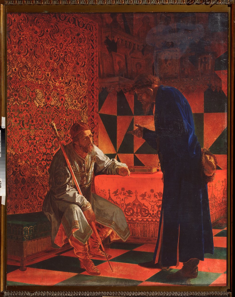 Ivan IV (de Verschrikkelijke) door Grigori Semenovich Sedov
