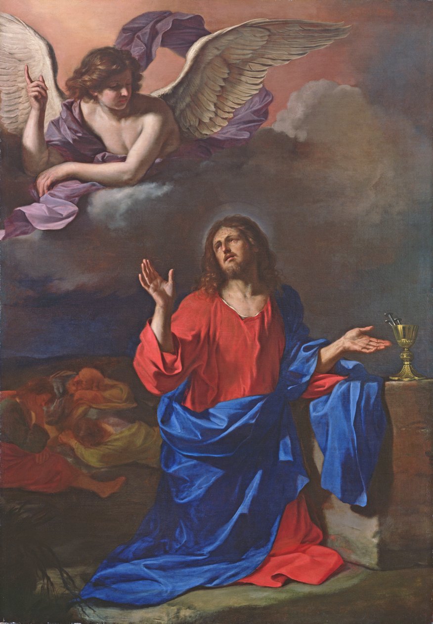 De Agonie in de Tuin door Guercino (1591 1666)