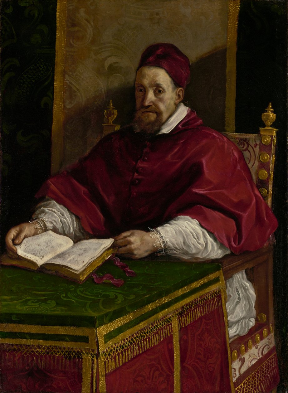 Paus Gregorius XV, ca. 1622-23 door Guercino