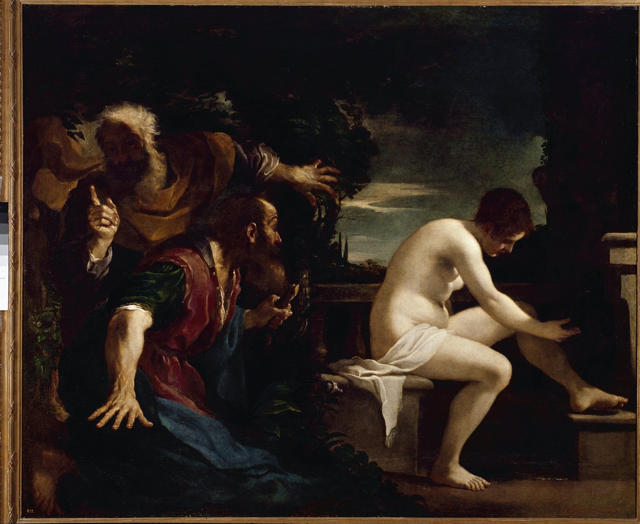 Suzanne en de Ouderen door Guercino