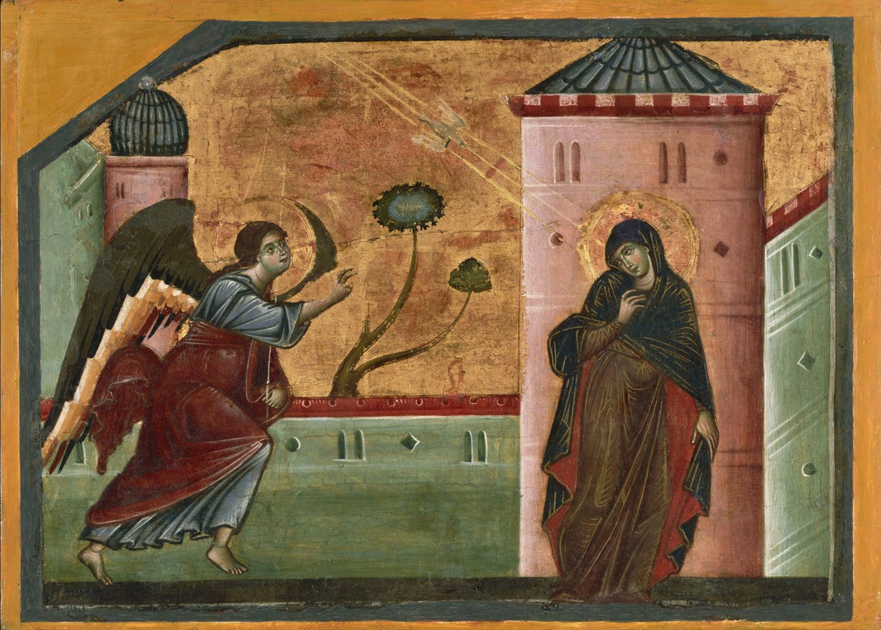 Aankondiging door Guido da Siena