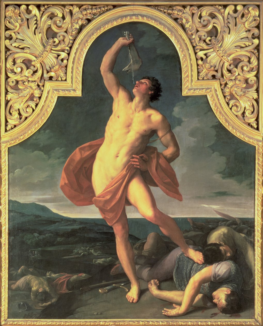 Samson Victorious door Guido Reni