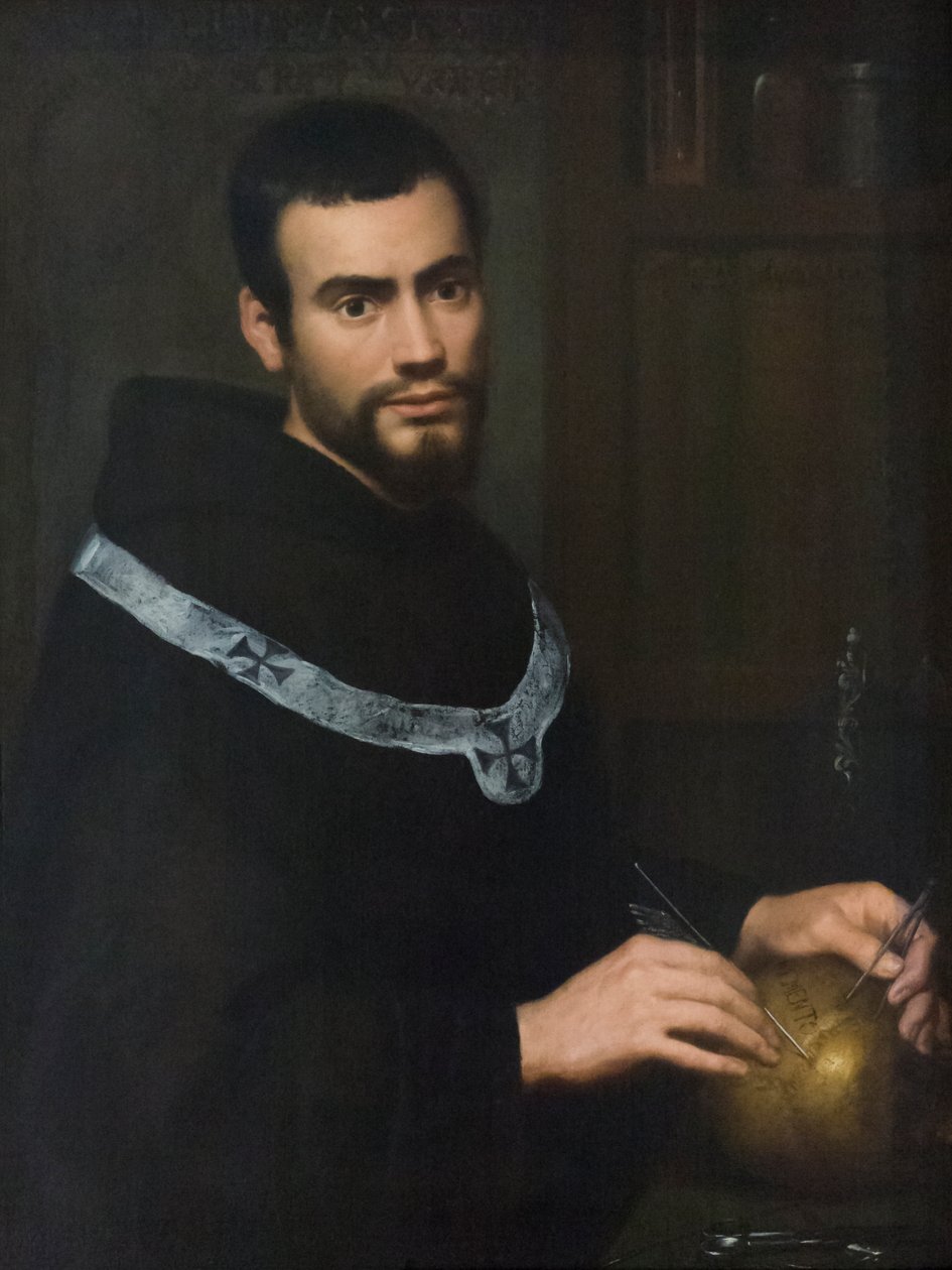 Portret van een jonge monnik door Guido Cagnacci