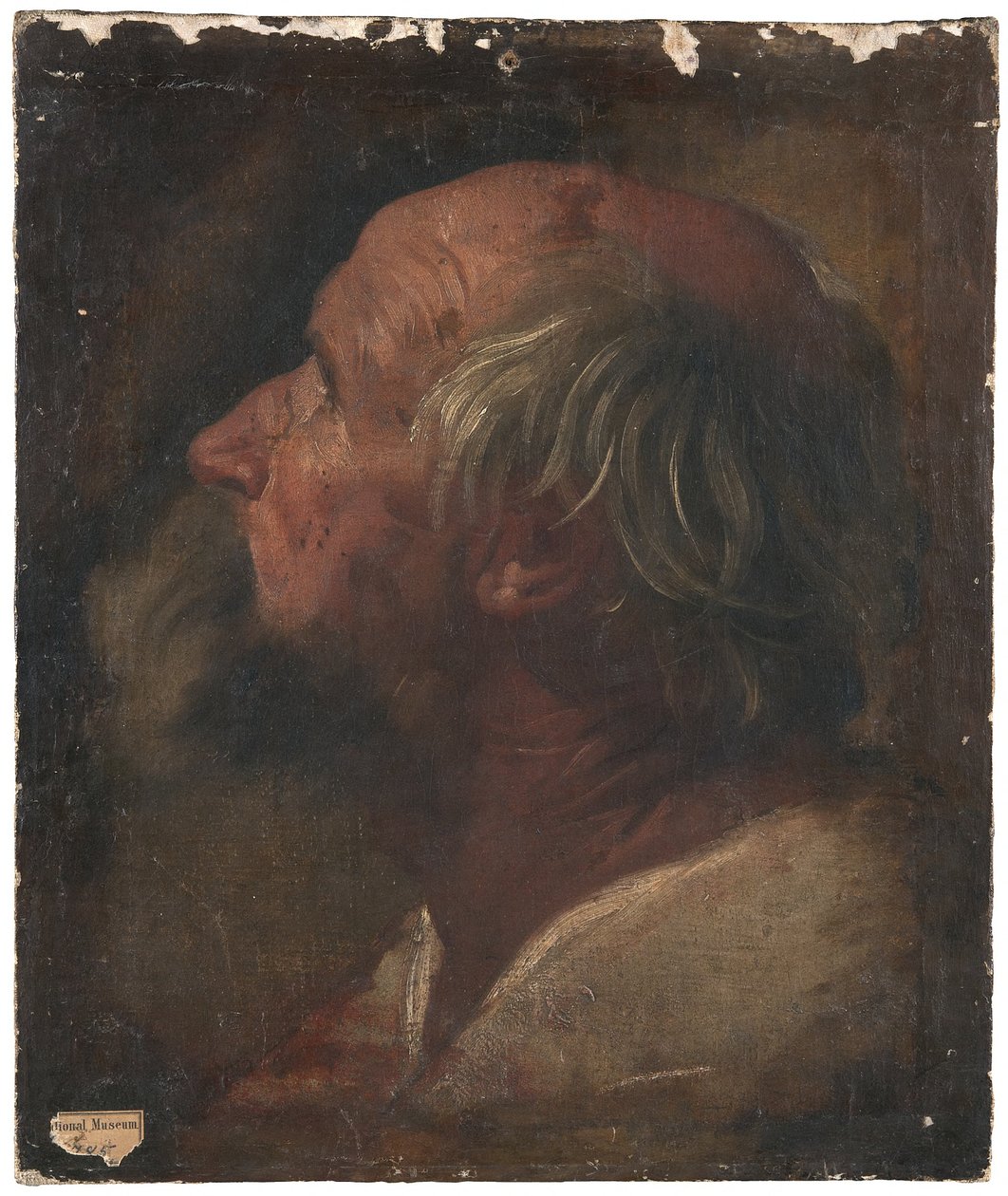 Hoofd van een apostel door Guido Reni