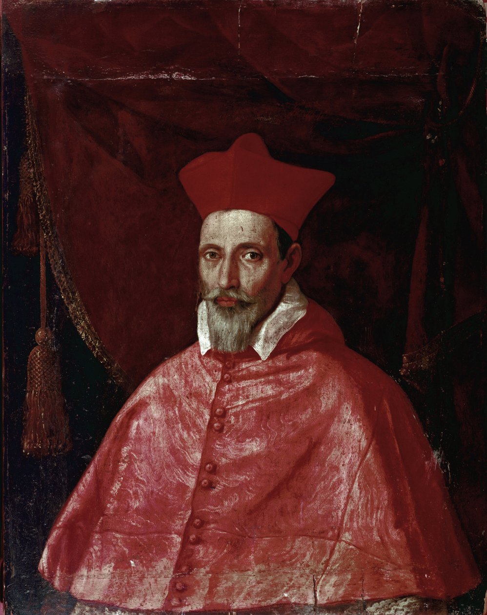 Portret van kardinaal Berlinghiero Gessi door Guido Reni