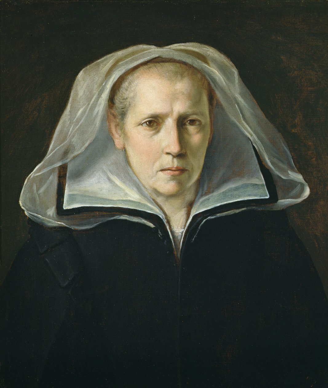 Portret van Moeder Ginevra Pucci door Guido Reni