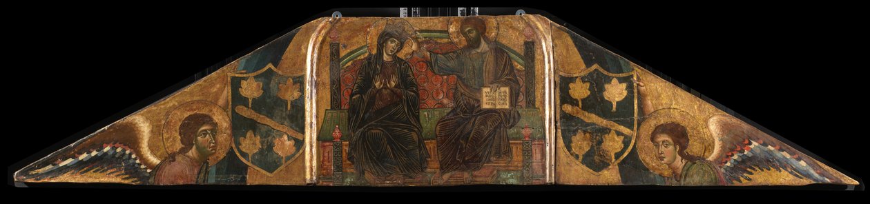 Kroning van de Maagd, ca. 1260 door Guido da Siena