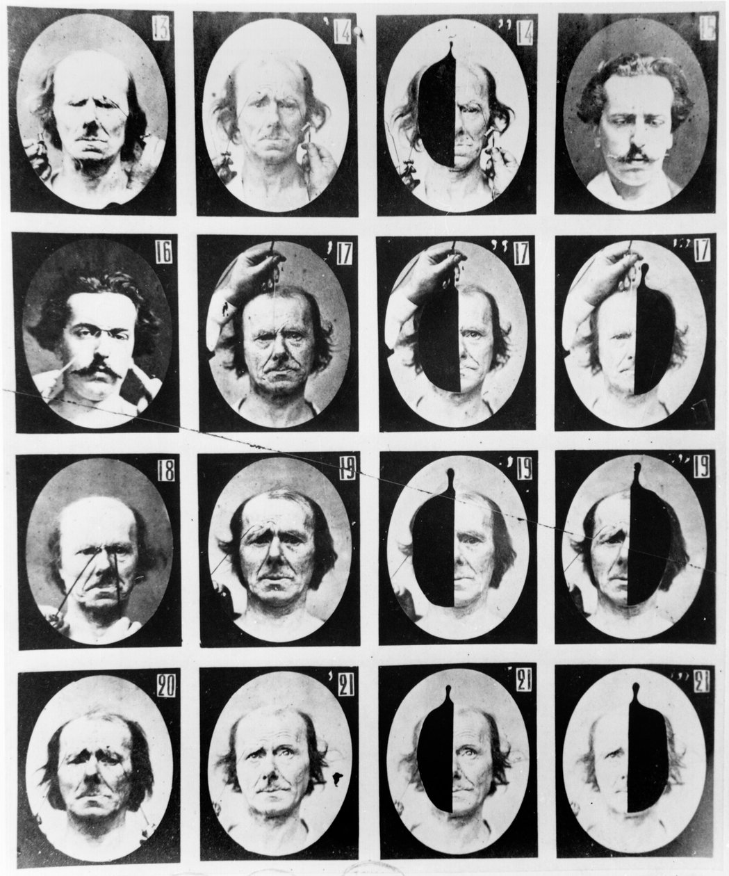 Fysiognomische studies, uit 