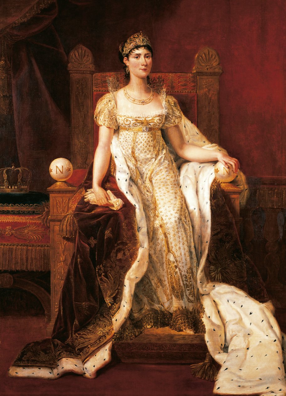Portret van Josephine Bonaparte, door Guillaume Guillon Lethiere door Guillaume Lethiere