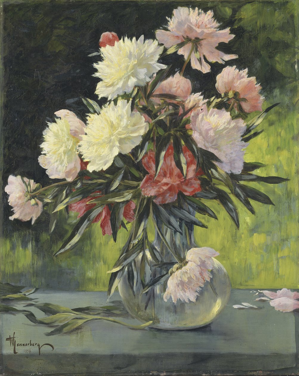 Pioenen door Gunnar Gunnarson Wennerberg