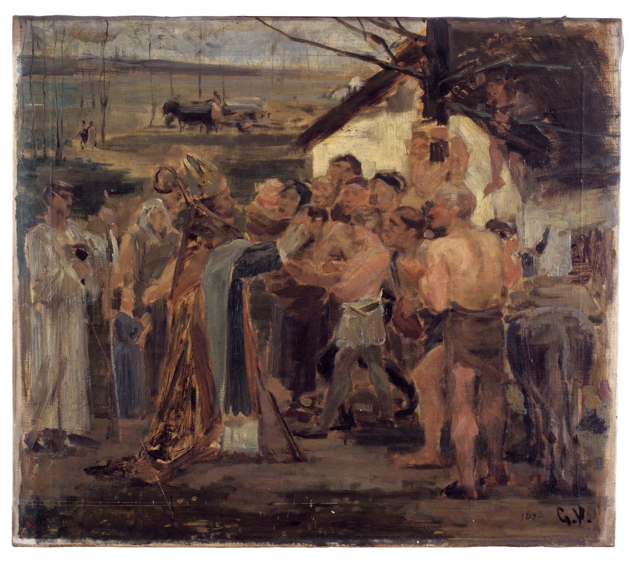 Sint Livinus in Vlaanderen (studie) door Gustaaf Vanaise