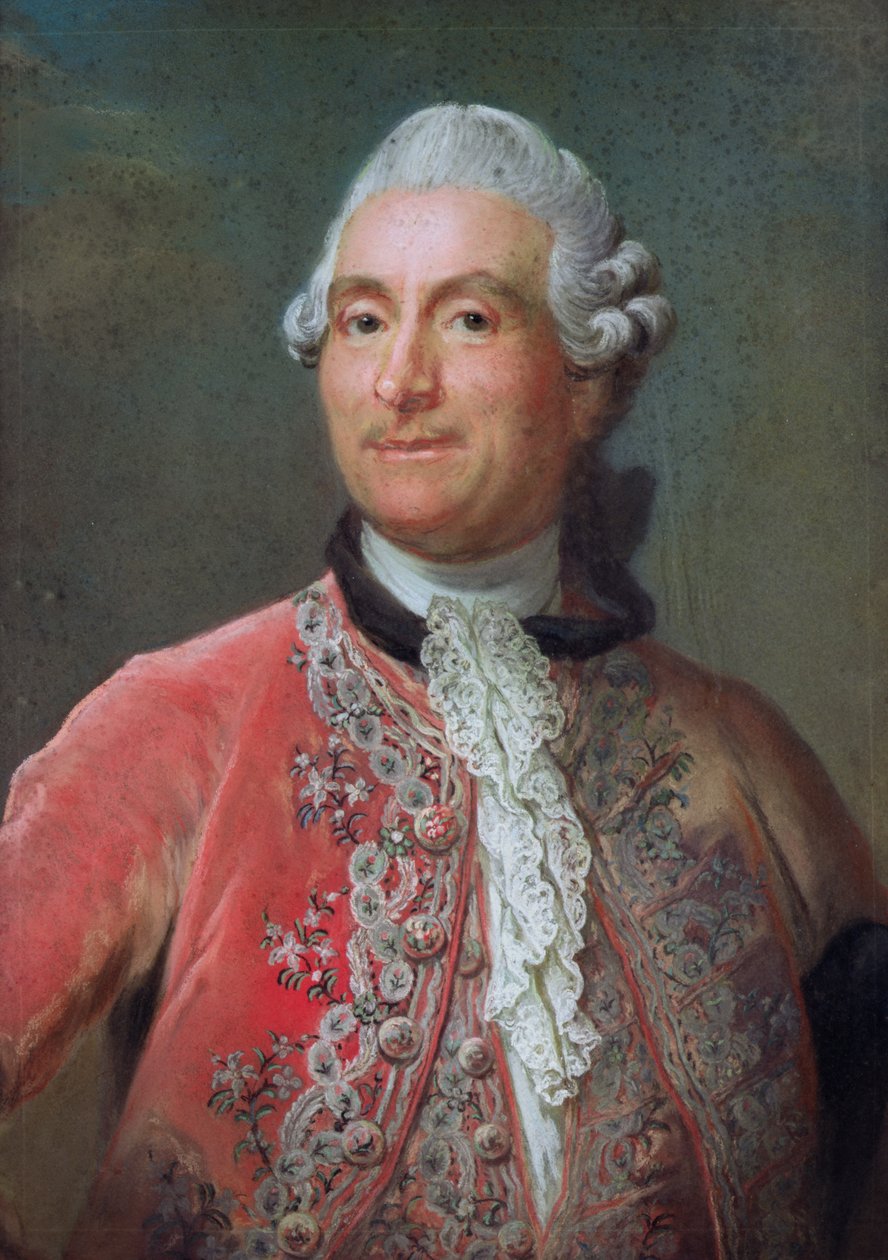 Charles Gravier (1719-87) Graaf van Vergennes, 1771-74 door Gustaf Lundberg
