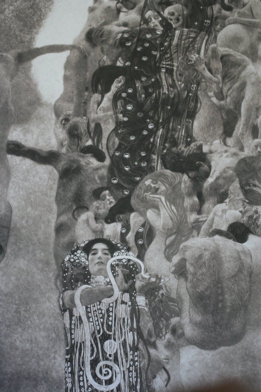 Geneeskunde door Gustav Klimt